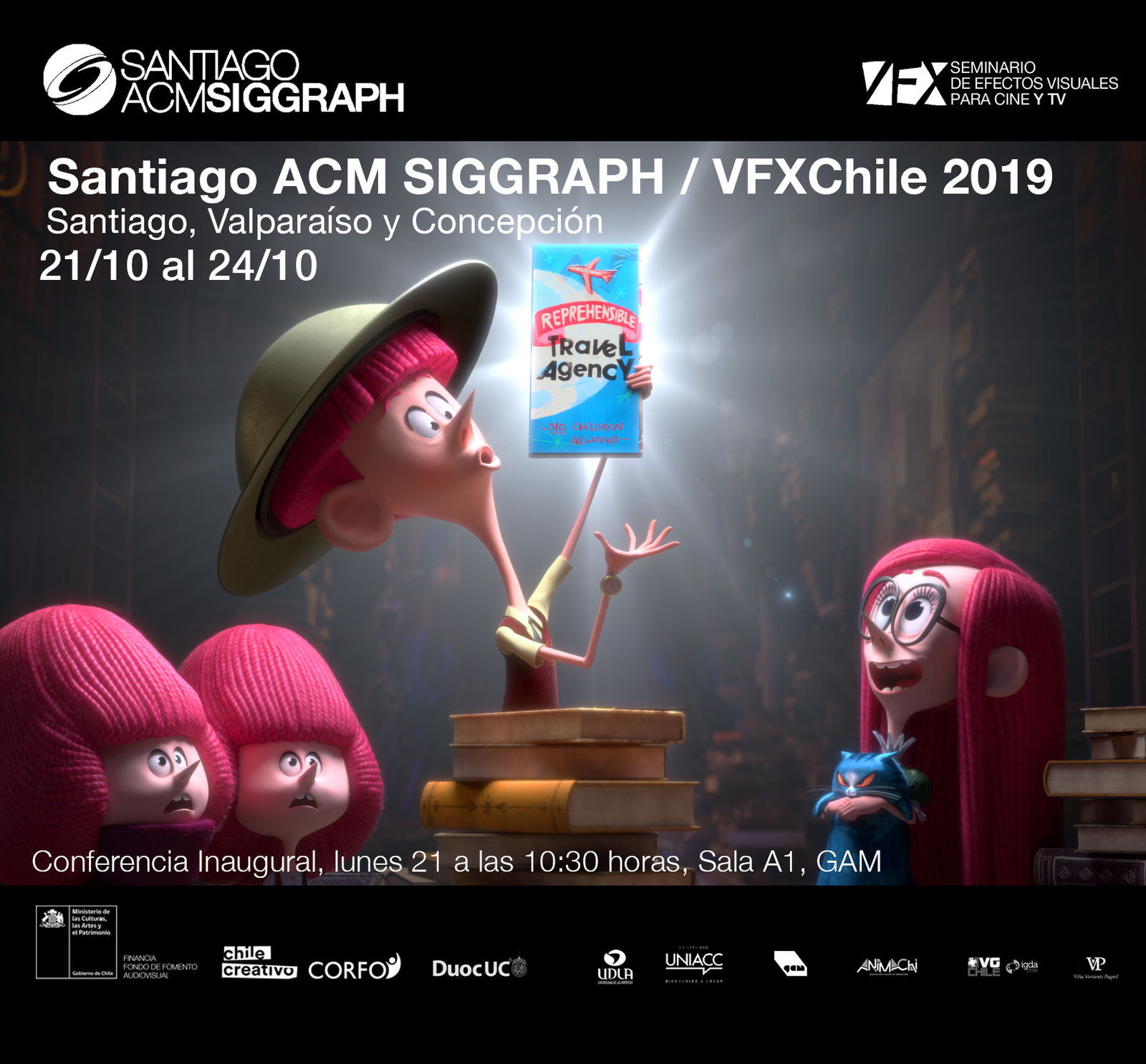 Seminario de Efectos Visuales para Cine y TV – VFX Chile.